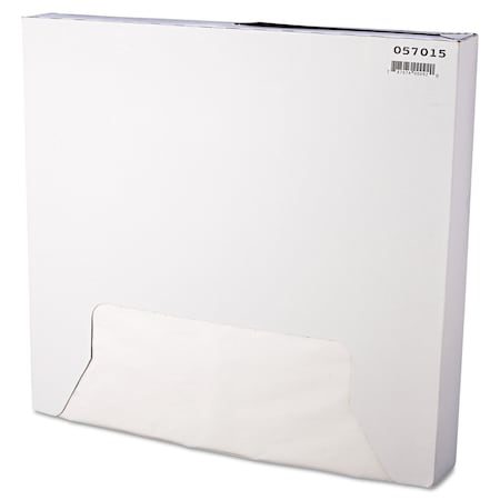 Bagcraft Grease-Resistant Paper Wrap/Liner, 15 x 16, White, PK3000 P057015